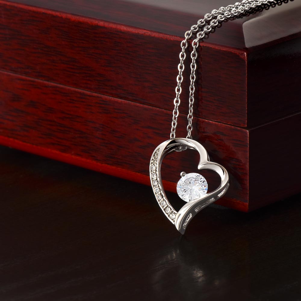 TO MY BEAUTIFUL MOM FOREVER LOVE NECKLACE