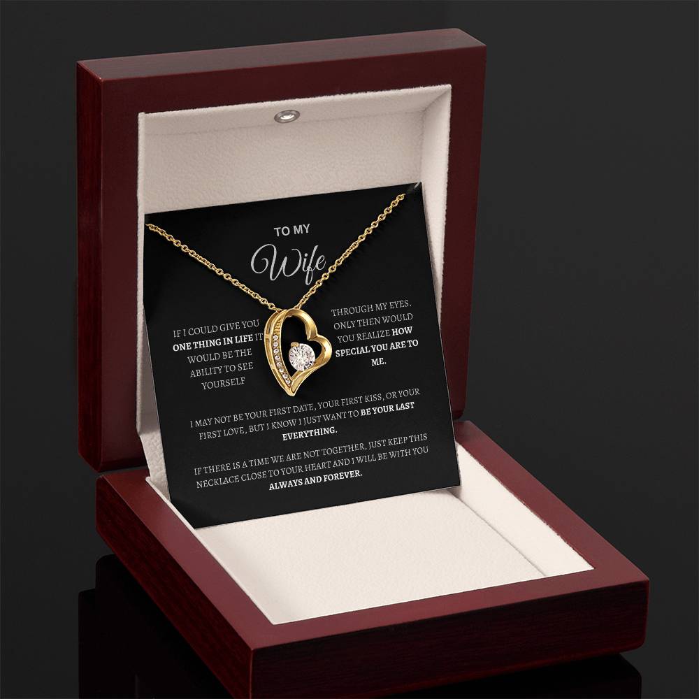 "Eternal Embrace: A Necklace of Everlasting Love and Lasting Impressions"