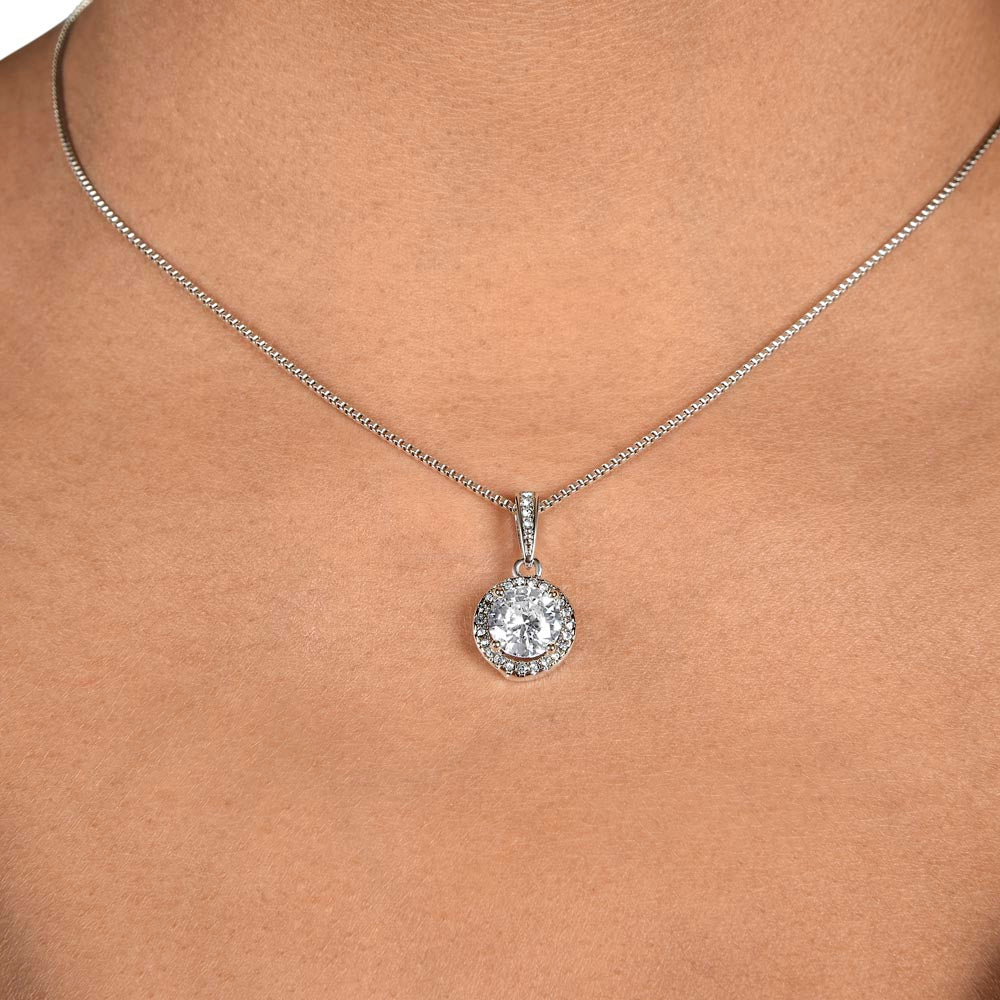 To My Amazing Mom Eternal Hope Necklace