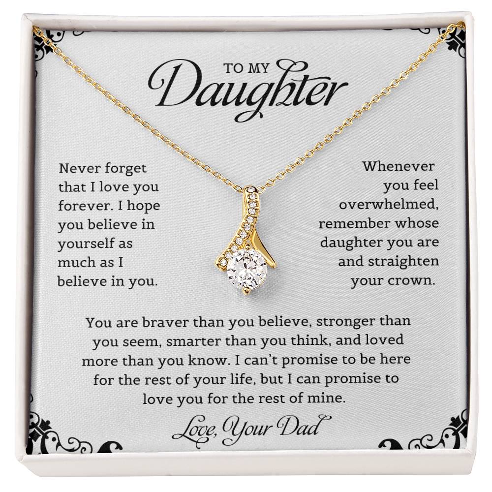 To My Daughter | Alluring Beauty necklace