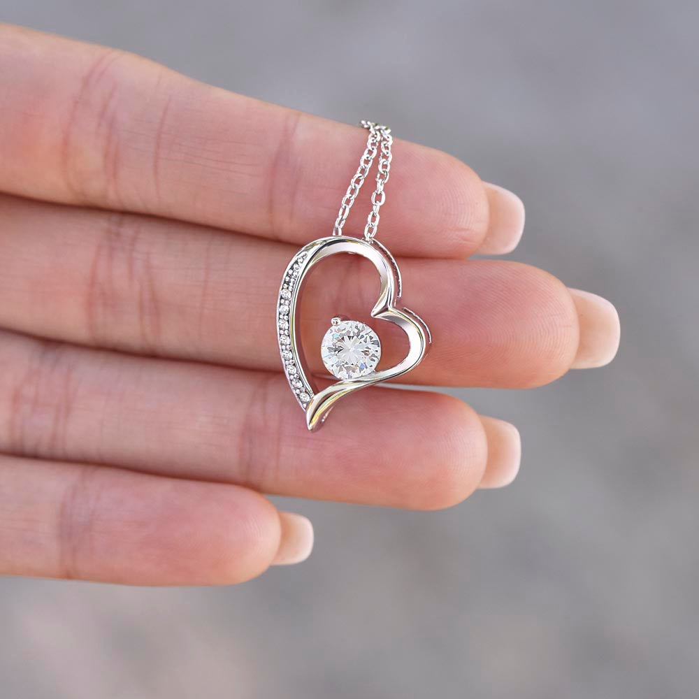 TO MY BEAUTIFUL MOM FOREVER LOVE NECKLACE